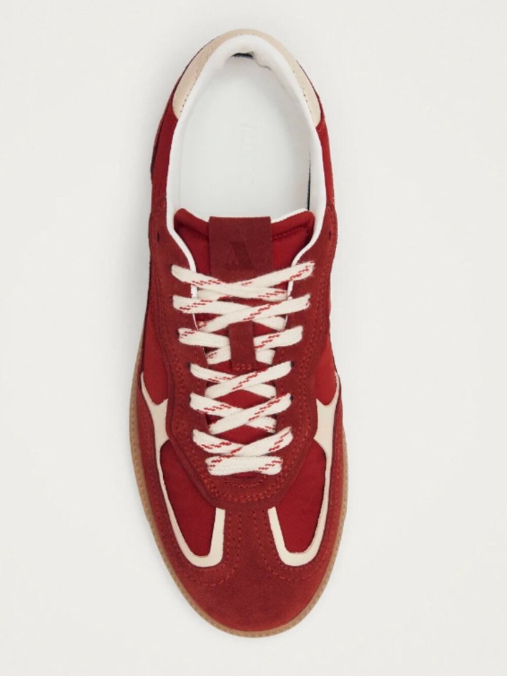Alohas Tb.490 Rife Sheen Red Leather Sneakers